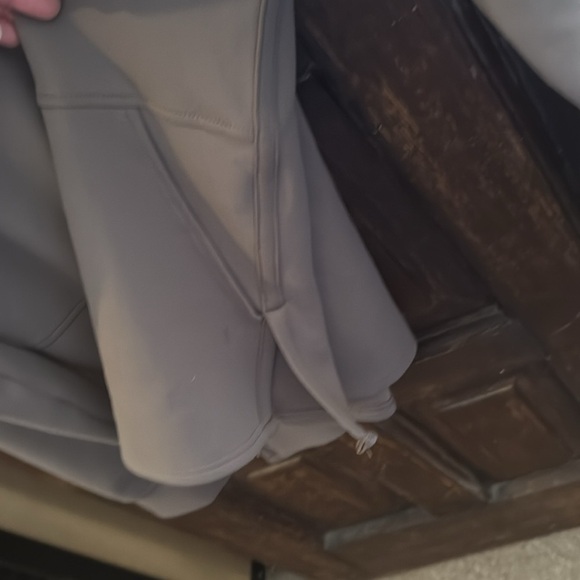 Greige Hooded Oversized Sweatshirt - Picture 4 of 5